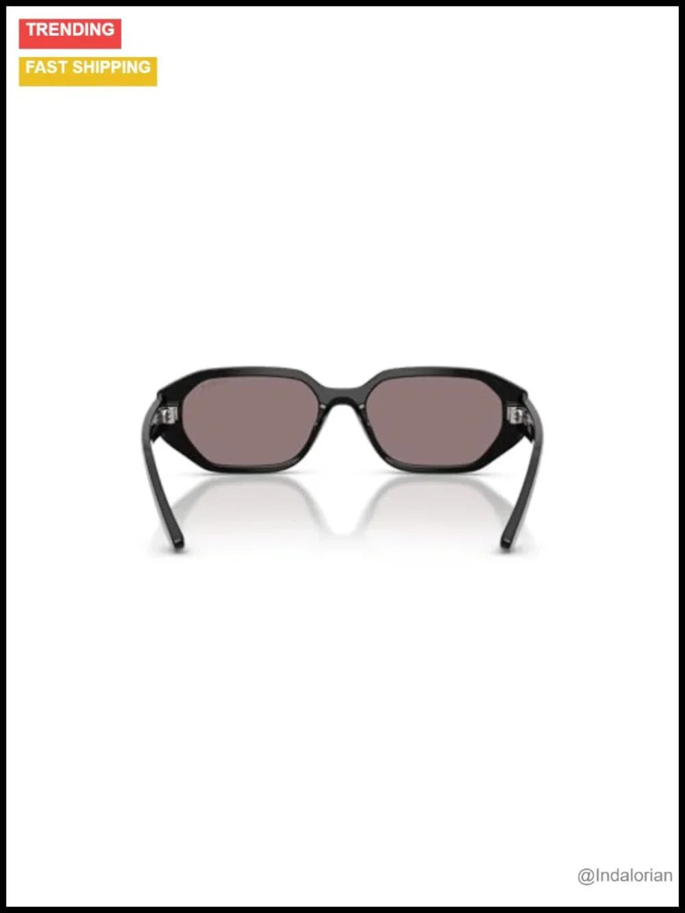 Kids Oval Sunglasses with UV Protection and Adjustable Temples